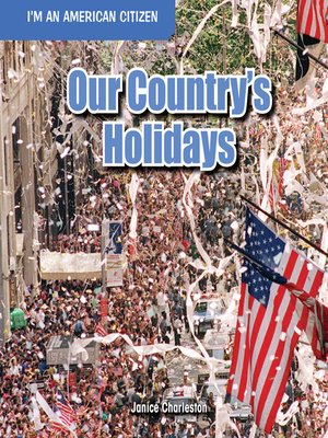 cover image of Our Country's Holidays